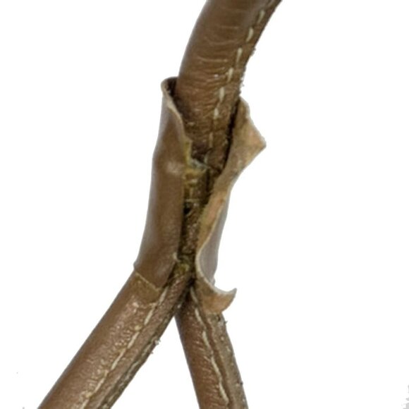 CHRISTIAN DIOR Logos Honeycomb Shoulder Bag PVC Leather Brown Gold 68FB851 - Picture 15 of 15